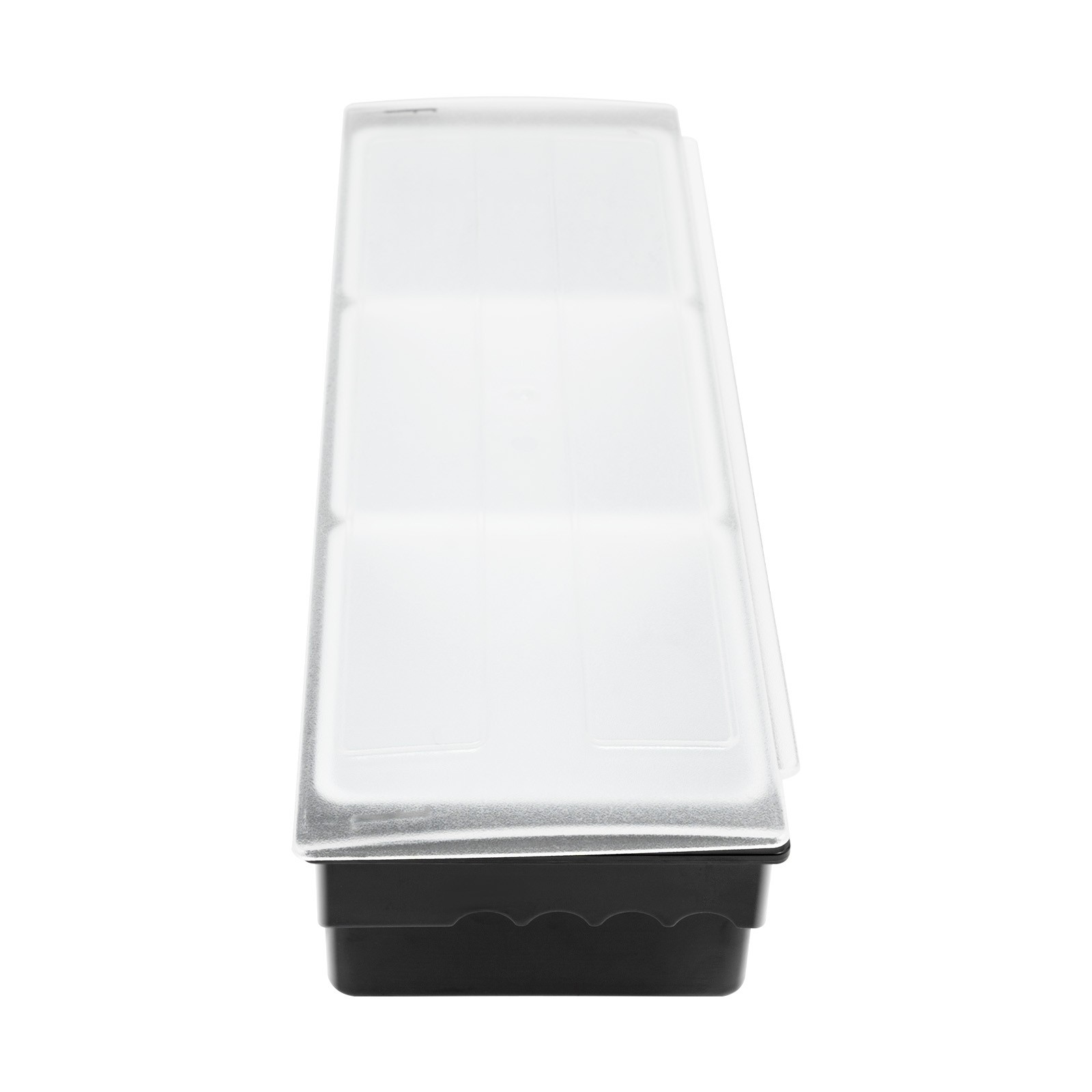 3/5 Compartments Condiment Dispenser Chilled Server Caddy Food FruitSalad Tray