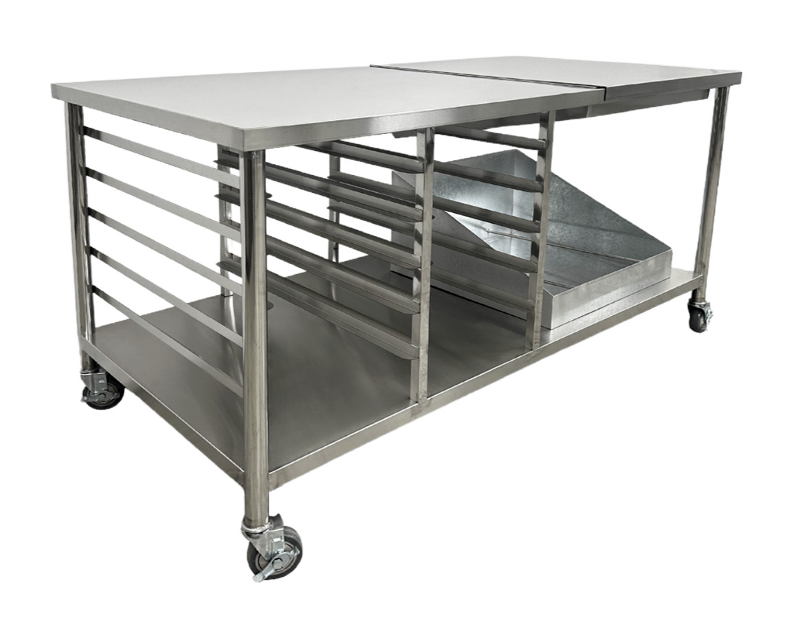 NSF 66″ Commercial Donut Glaze Table Stainless Steel