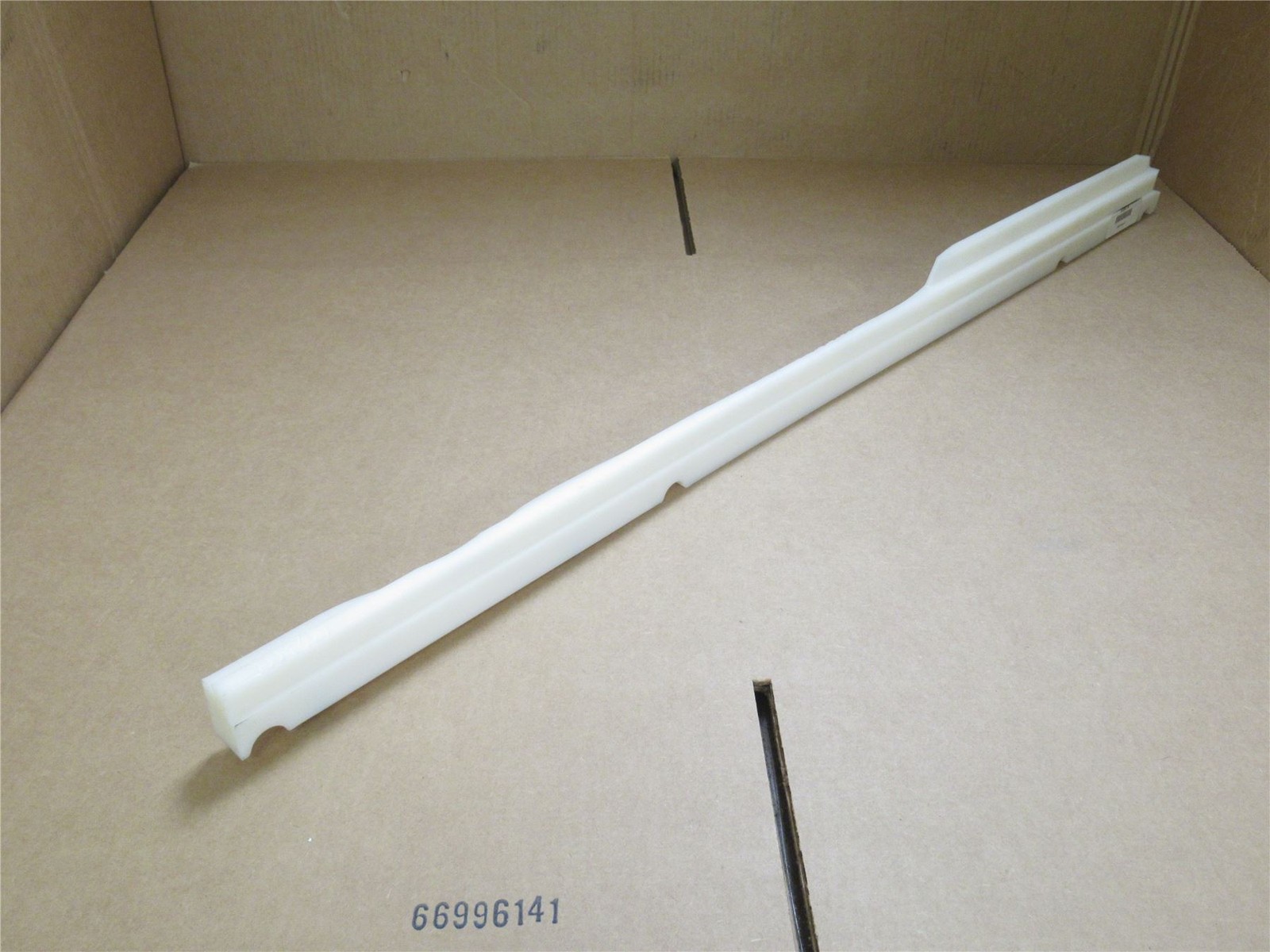 237176 Old-Stock; Marel 4124114 Lot-2; Guide Plate; UHMW; 39-3/8″ Long