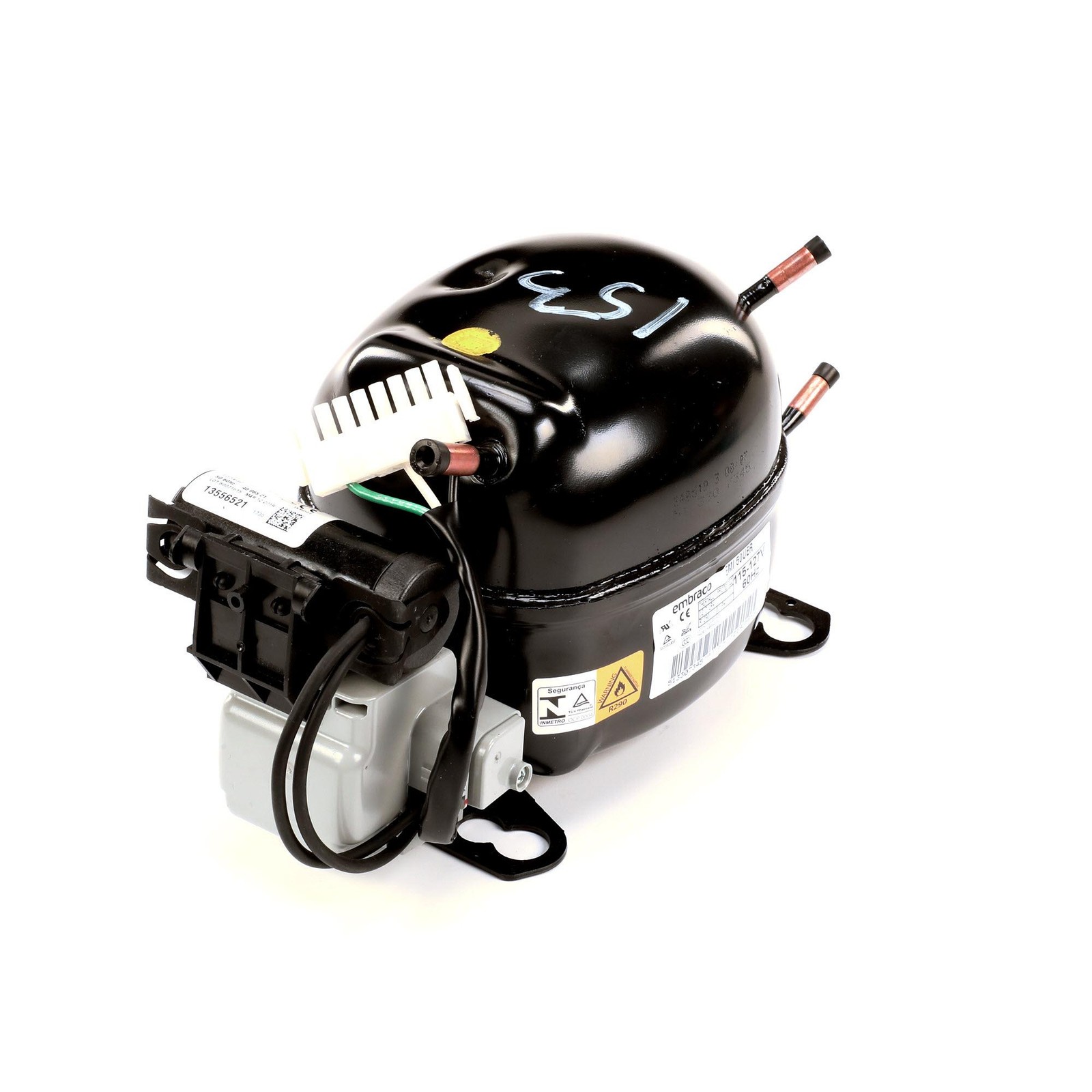 Beverage Air Compressor-Embraco Emi50Uer (R290) 312-153D – Genuine OEM