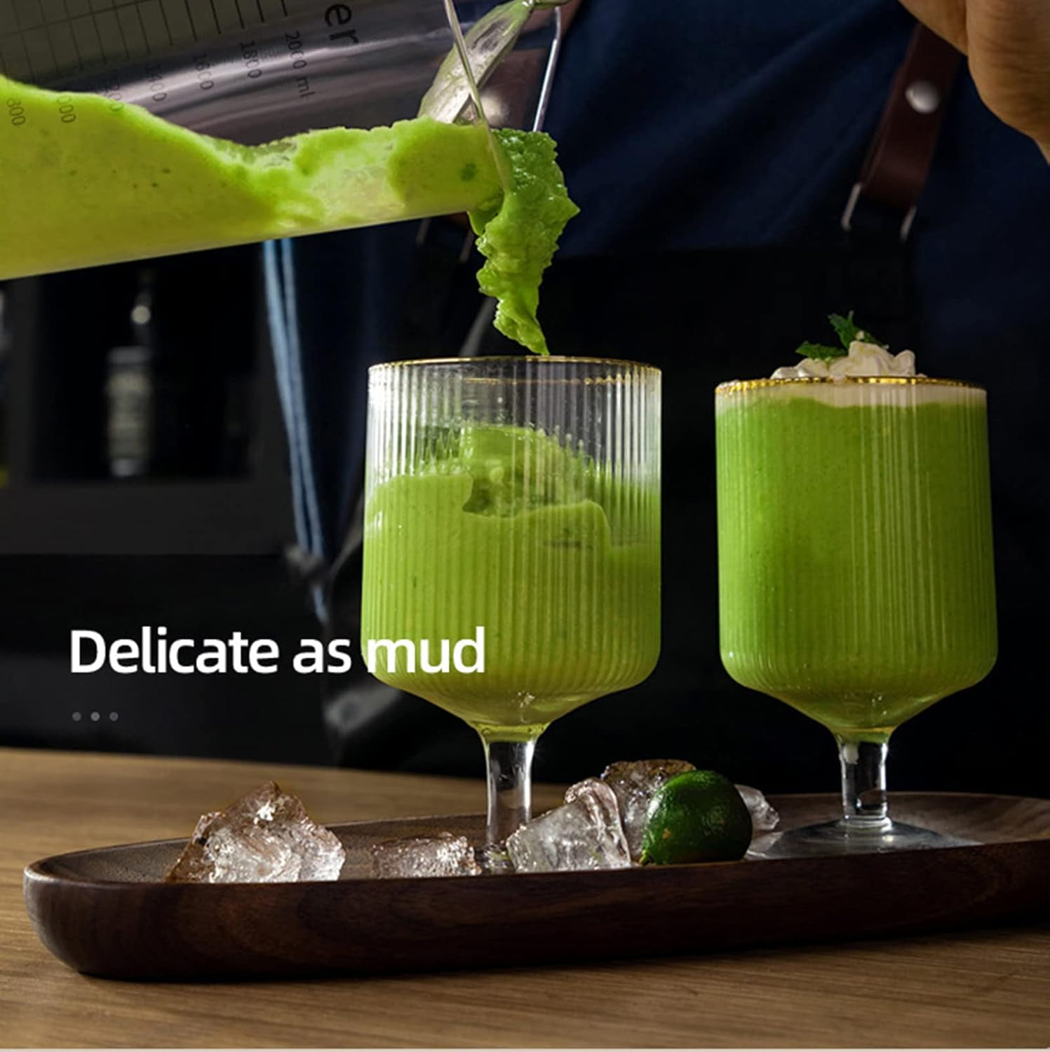 2200W Commercial Blender – Quiet Smoothie & Ice Crusher, 52Oz Capacity