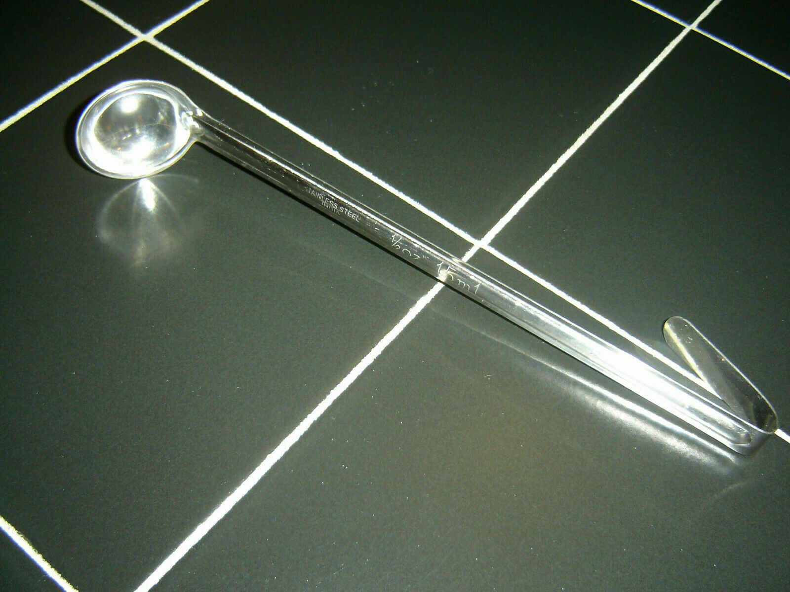 Winco Stainless Steel Ladle, 1/2-Ounce, Made in India, Lot of 2