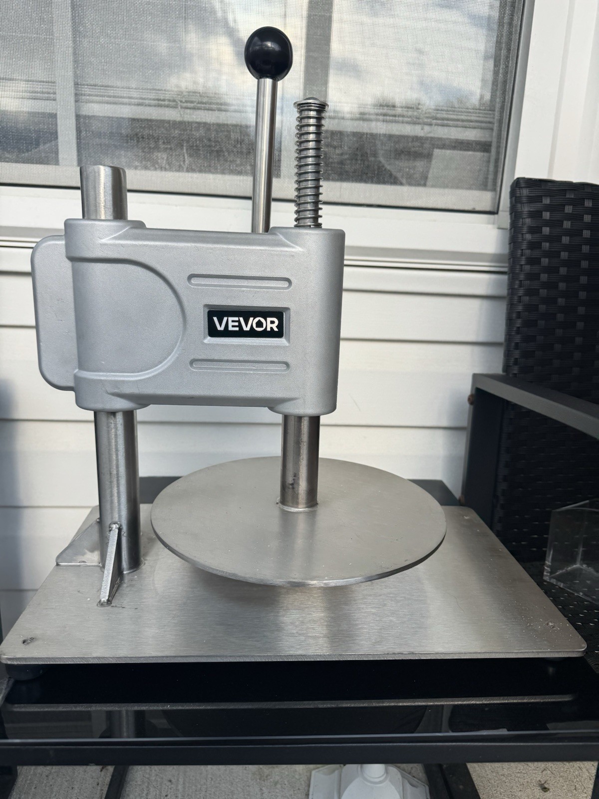 Stainless Steel Pizza Dough Presser/Roller 370W APD40