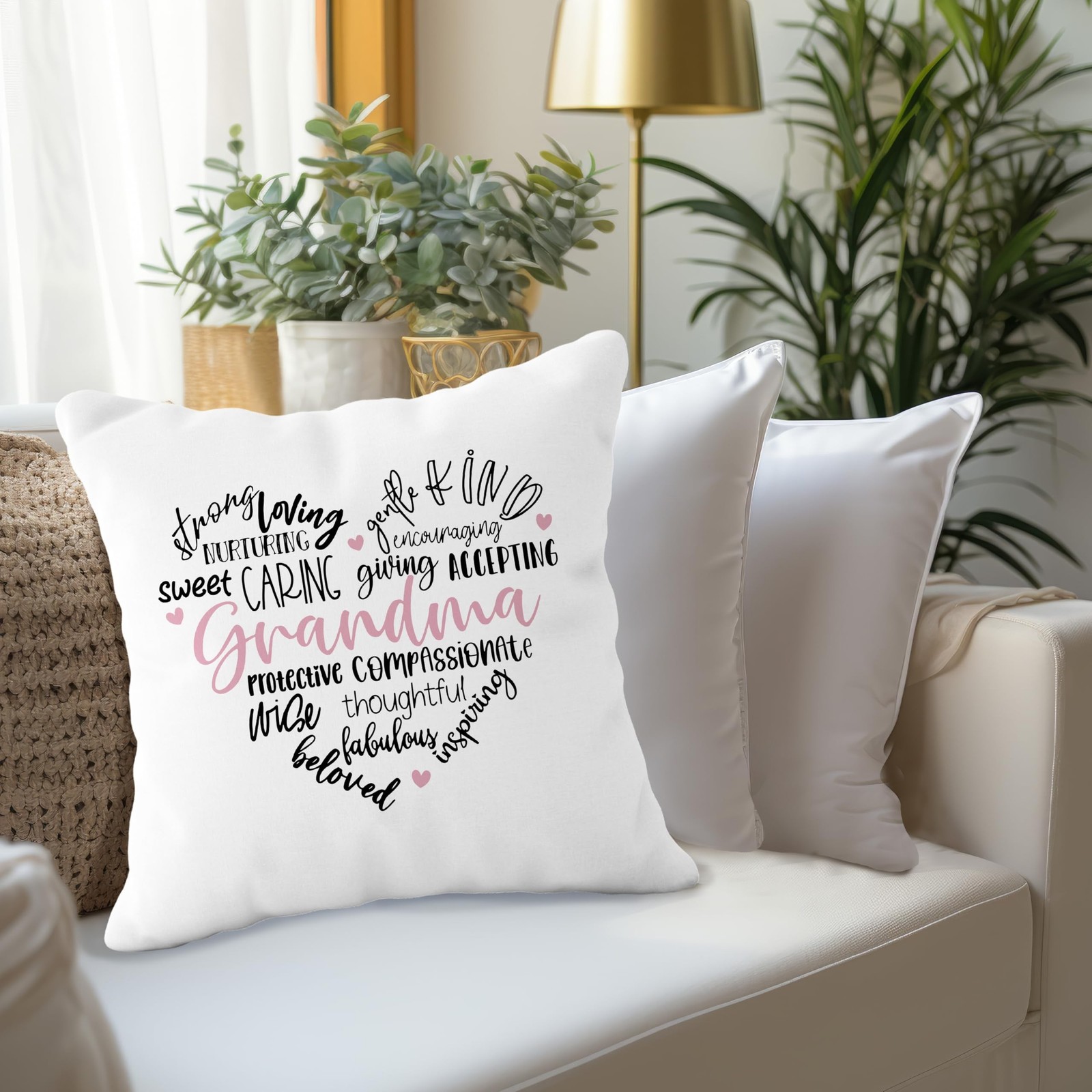 Great Grandma Pillow Covers 18×18 – Great Grandma Mother’s Day Birthday Gifts…