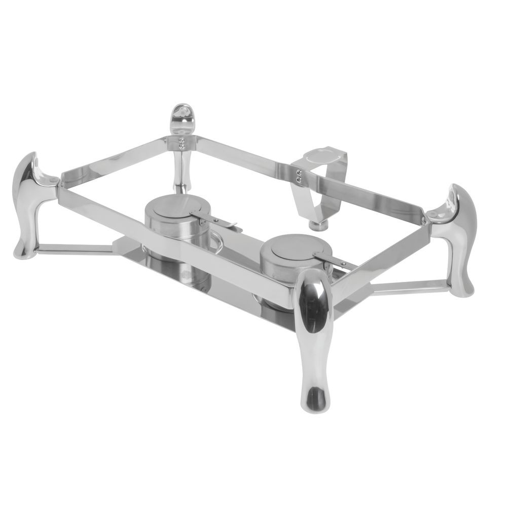HUBERT® Induction Chafer, Full Size 8 4/5 Qt Classic Stainless Steel – 23″L x