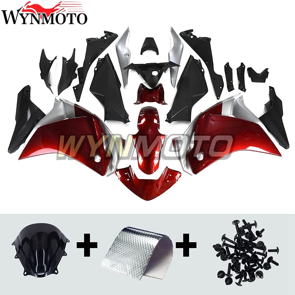 ABS Injection Fairings For Honda CBR250R 2011-2014 Red Silver Black Fairing Kit