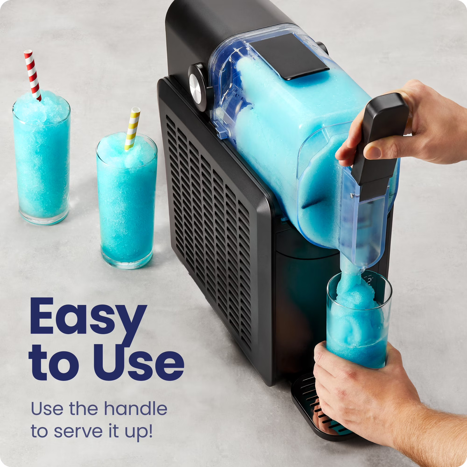 Iceman by Chefman Slush-Ease 68 oz. Slushy Maker with Customizable Thickness