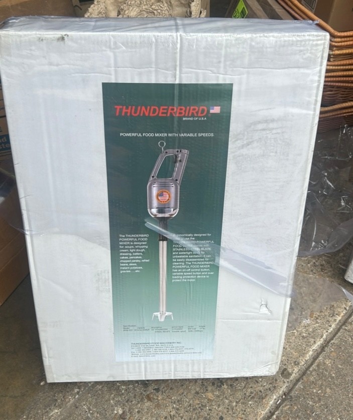 Thunderbird PFM 555 Mixer Immersion Blender Brand New In Box 2365 7E