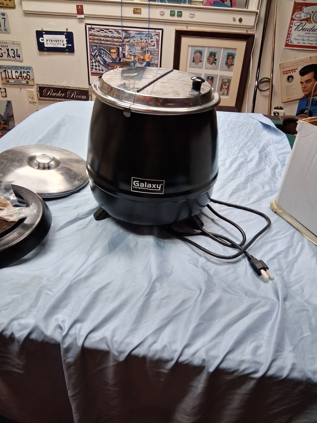 Galaxy 11 Qt Black Soup Warmer Model 177GSW11 MPN 177GSW11