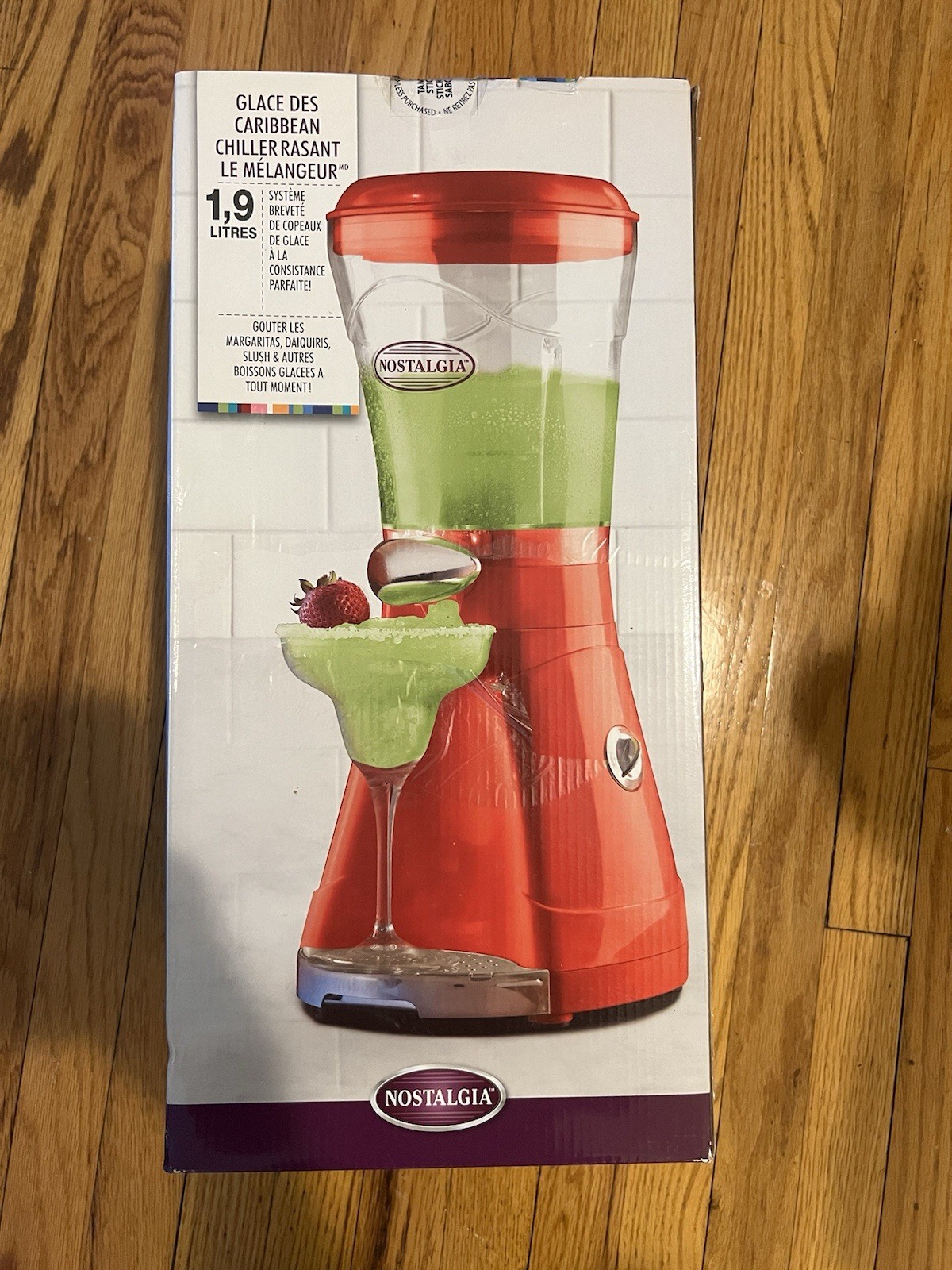 Nostalgia Caribbean Chiller Frozen Drink Machine 1.9 Litres 1 Bowl