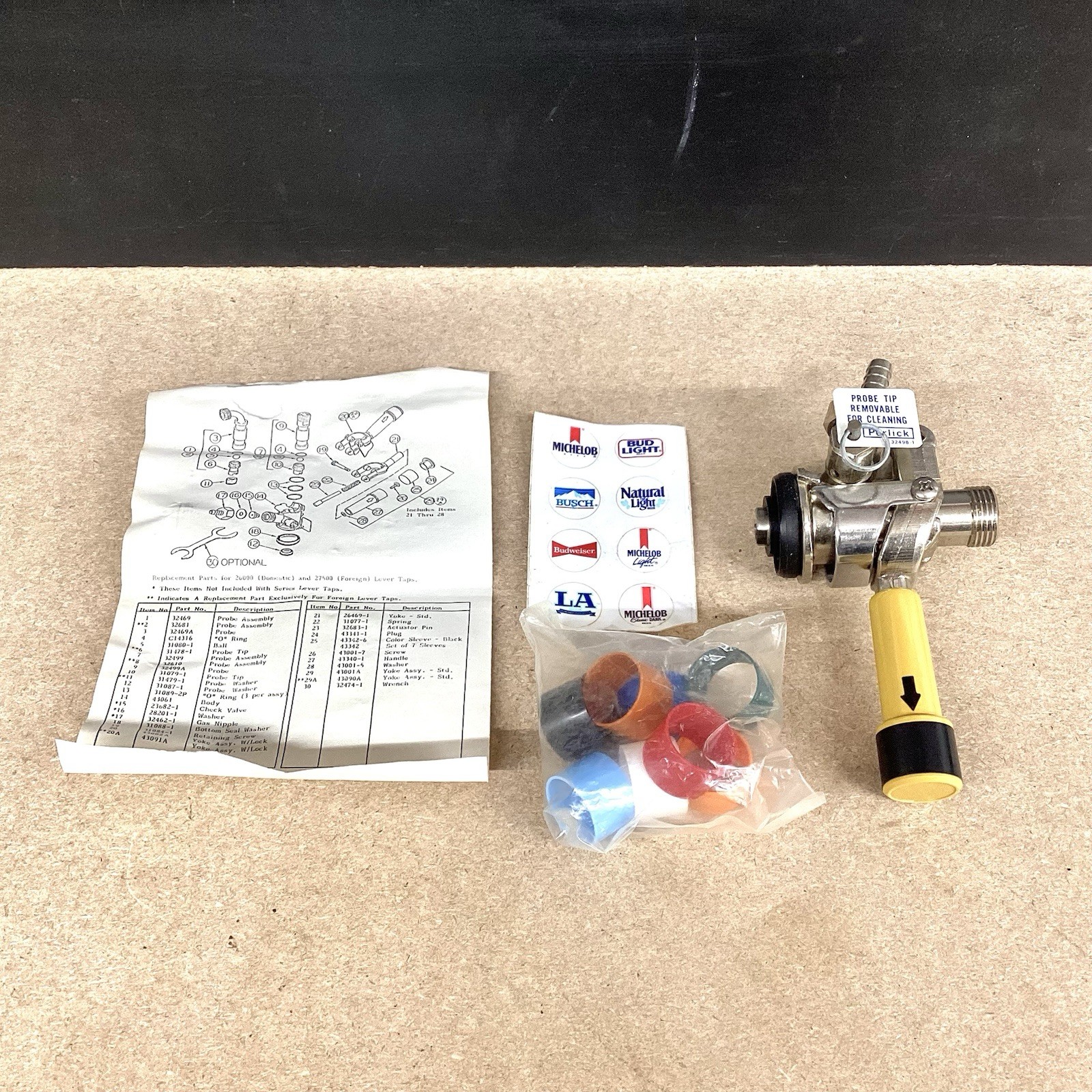 Perlick D-System (American Sankey) Keg Coupler