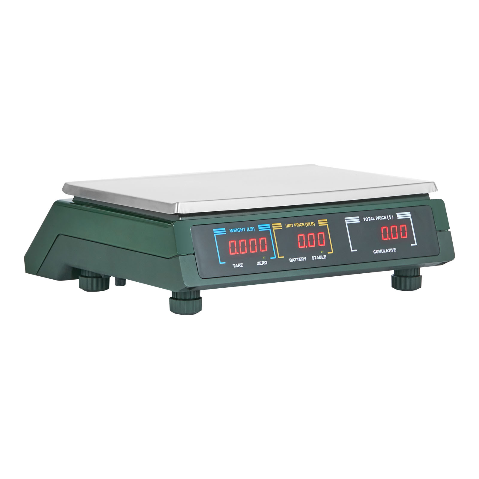 VEVOR 66Lbs 30KG Electronic Price Computing Scale Commercial Food Meat Weighting