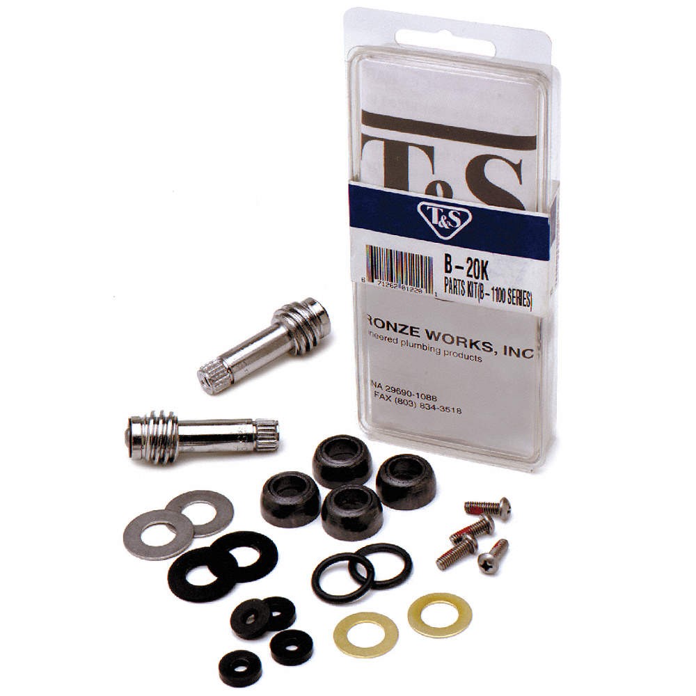 T&S BRASS B-20K Workboard Parts Kit,Fits T&S Brass 5NRF9