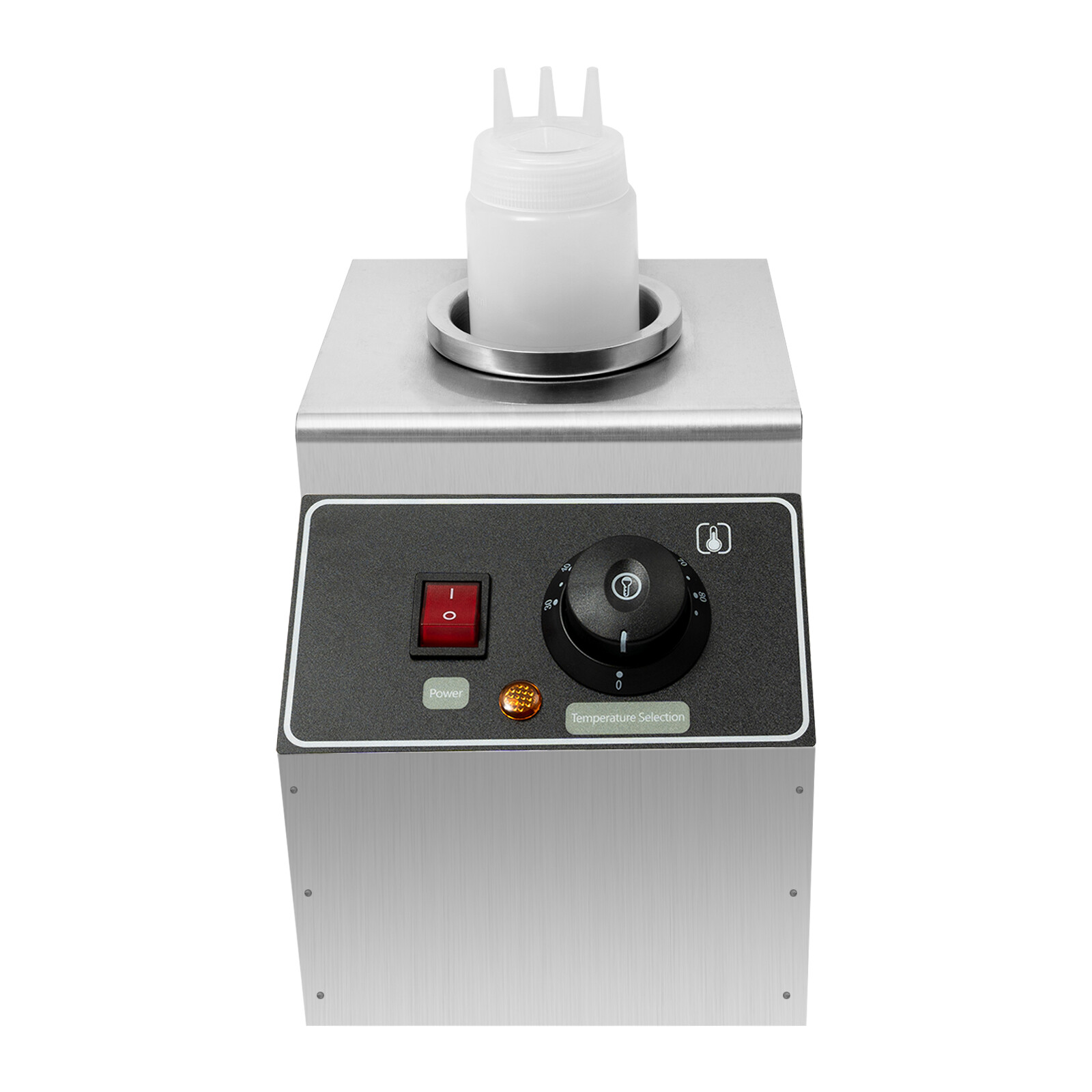 Hot Melted Butter Dispenser Pump, Nacho Cheese Warmer Popcorn Condiment Melter