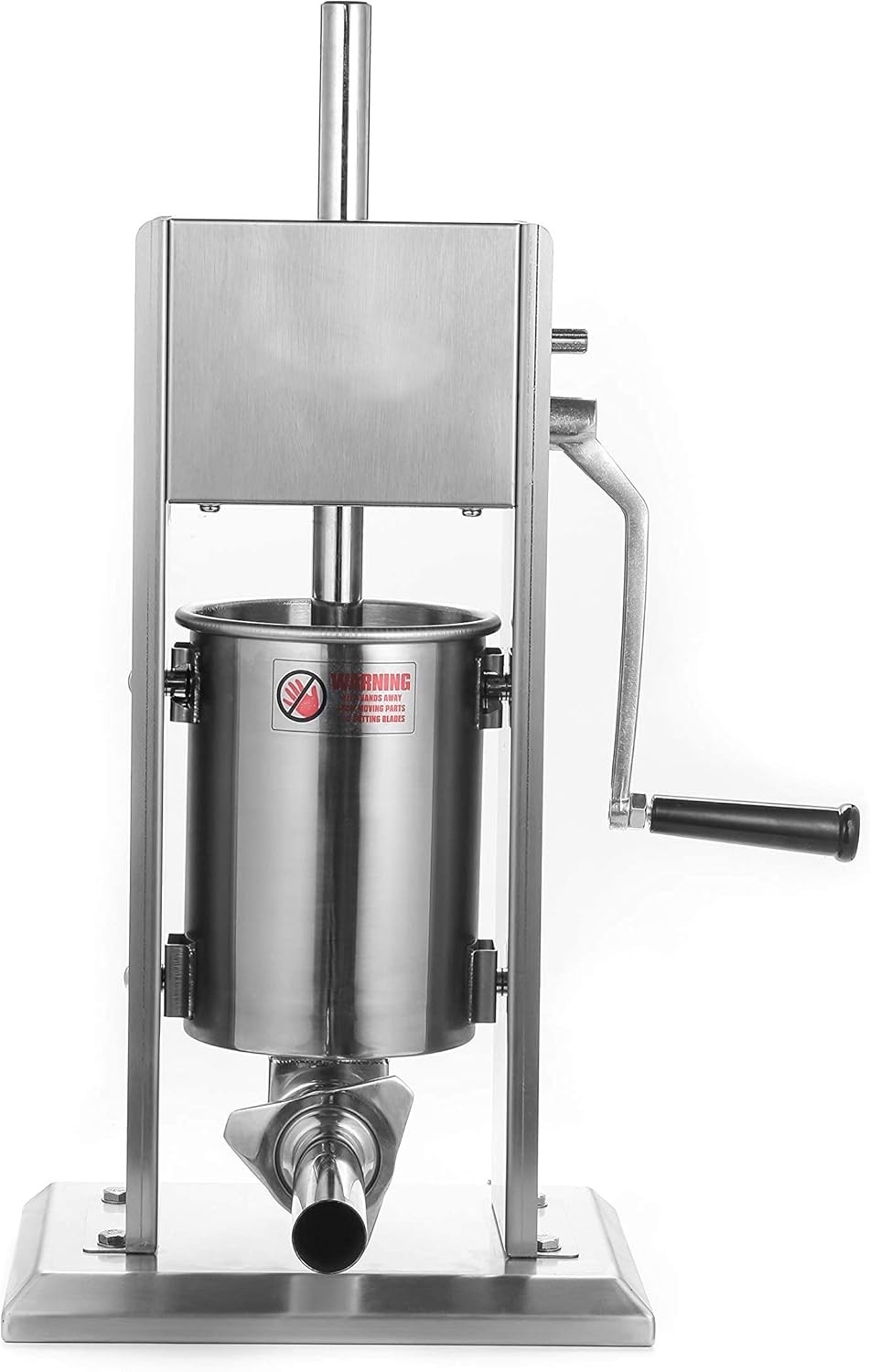 Stainless Steel Vertical Sausage Stuffer,Sausage Stuffer Machine,Sliver,Dual …