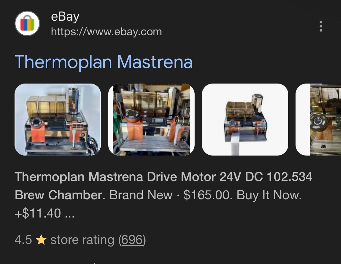 41500.1536 Brew Chamber Motor Mastrena 2 ( II ) 102.534