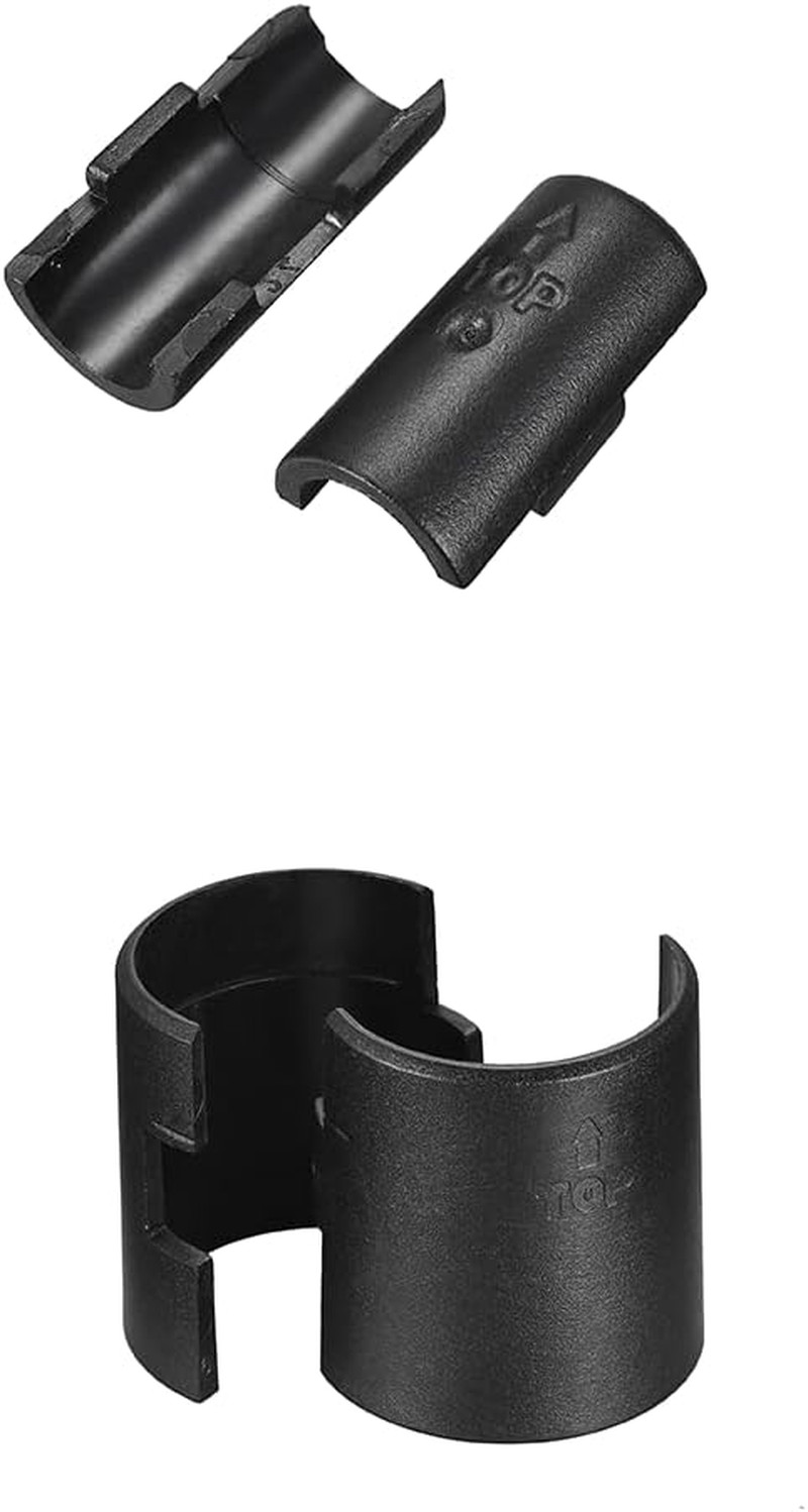 Shelf Lock Clip, 25 Pairs (50 Pcs) 1 Inches Wire Shelving Lock Clips Post Shelvi