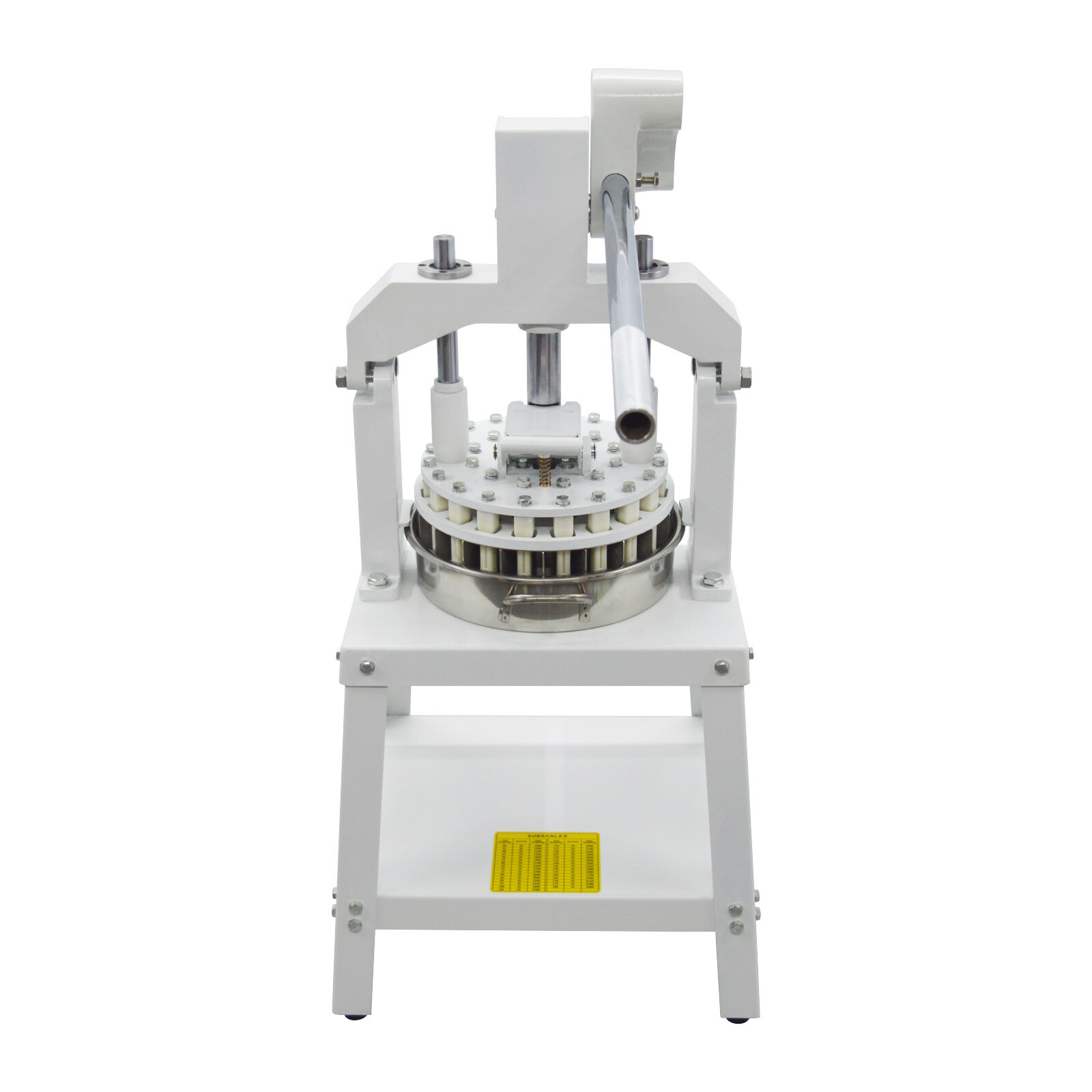 Commercial Vertical Type Manual Bread Dough Cutter Dividing Machine 40 Blocks