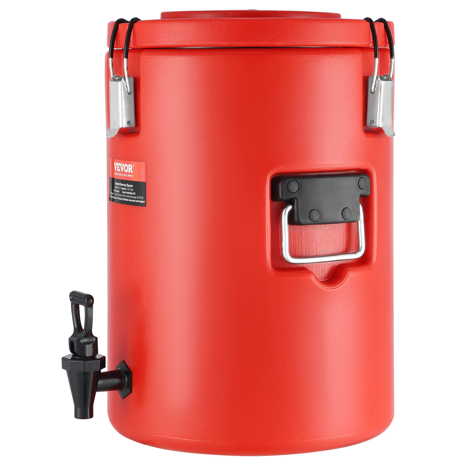 VEVOR Insulated Hot and Cold Beverage Dispenser Server 4.5Gallon Stainless Steel