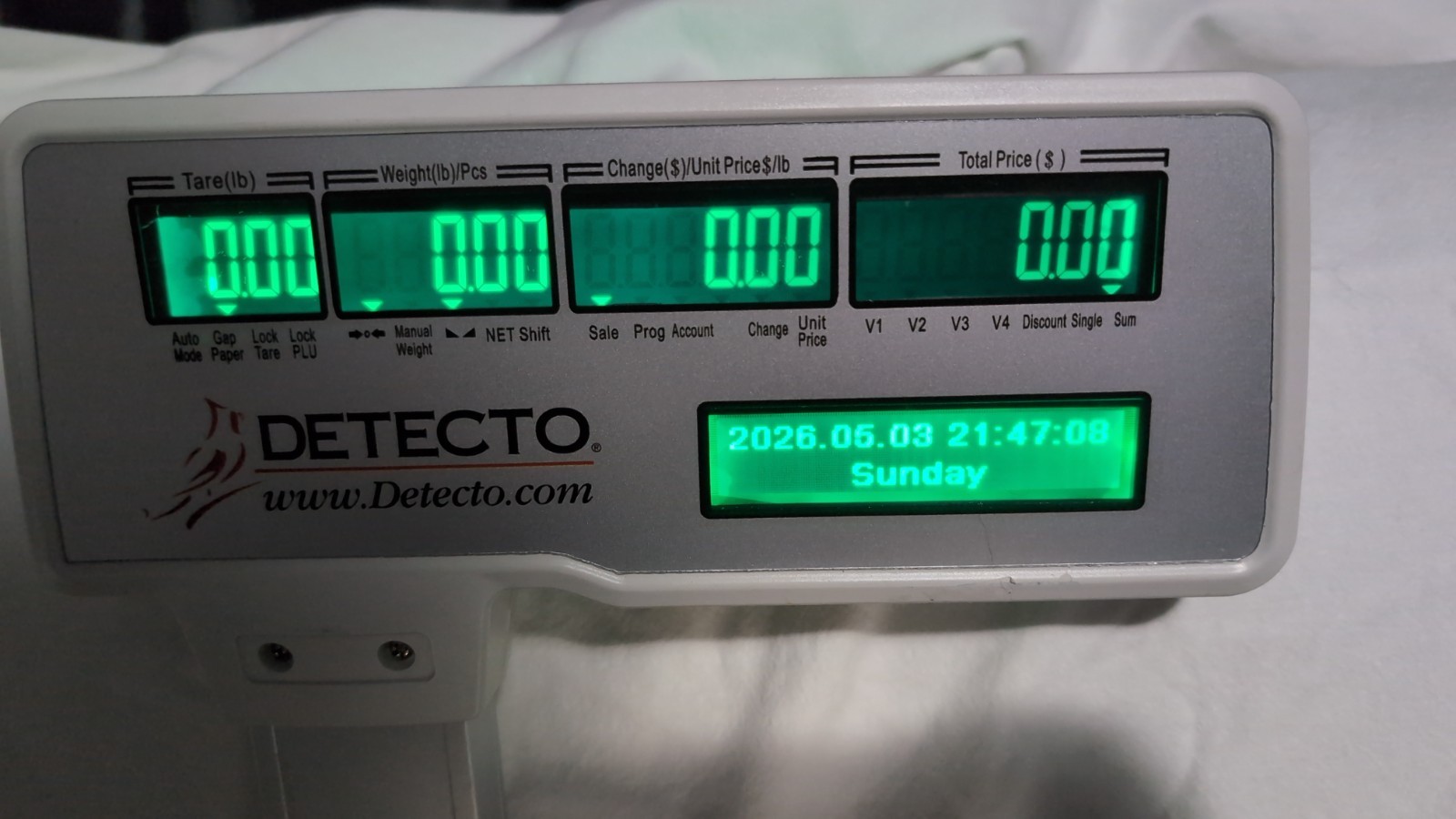 Cardinal Detecto DL1030P 30 lb. Digital Price Computing Scale
