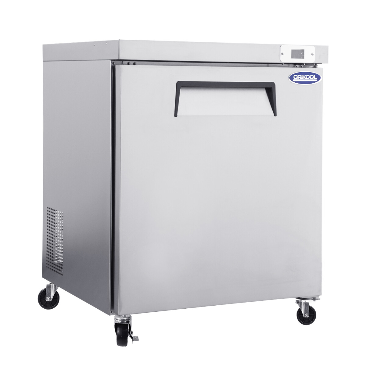 29″ Commercial Undercounter Refrigerators 8 Cu.Ft with Smooth Casters ETL & DOE