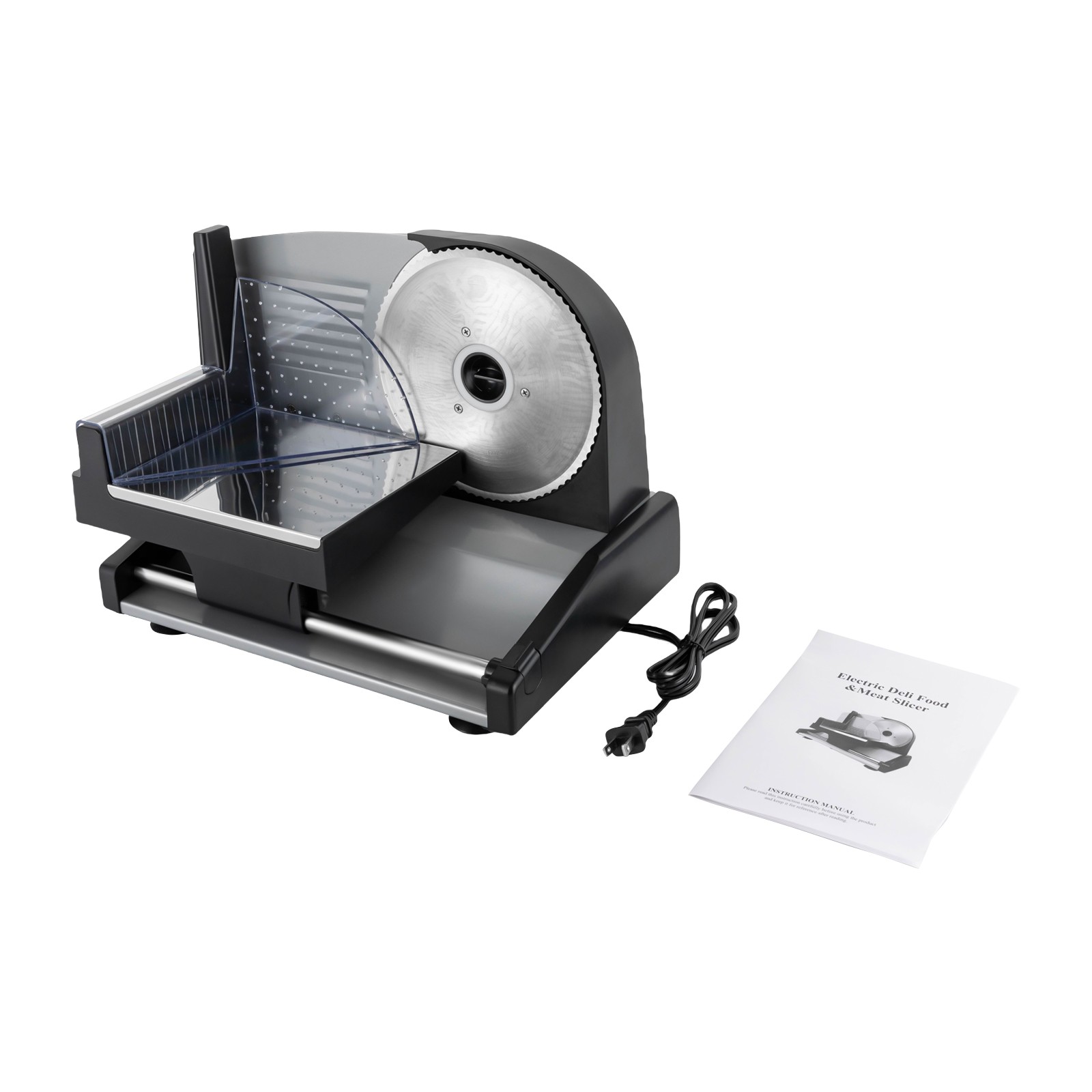 200w Fruit Cutter Food-grade Stainless Steel Meat Slicer Bread Slicing Machine