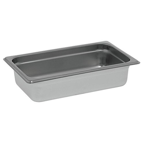 HUBERT Steam Table Pan 1/4 Size 24 Gauge Stainless Steel – 2 1/2″D