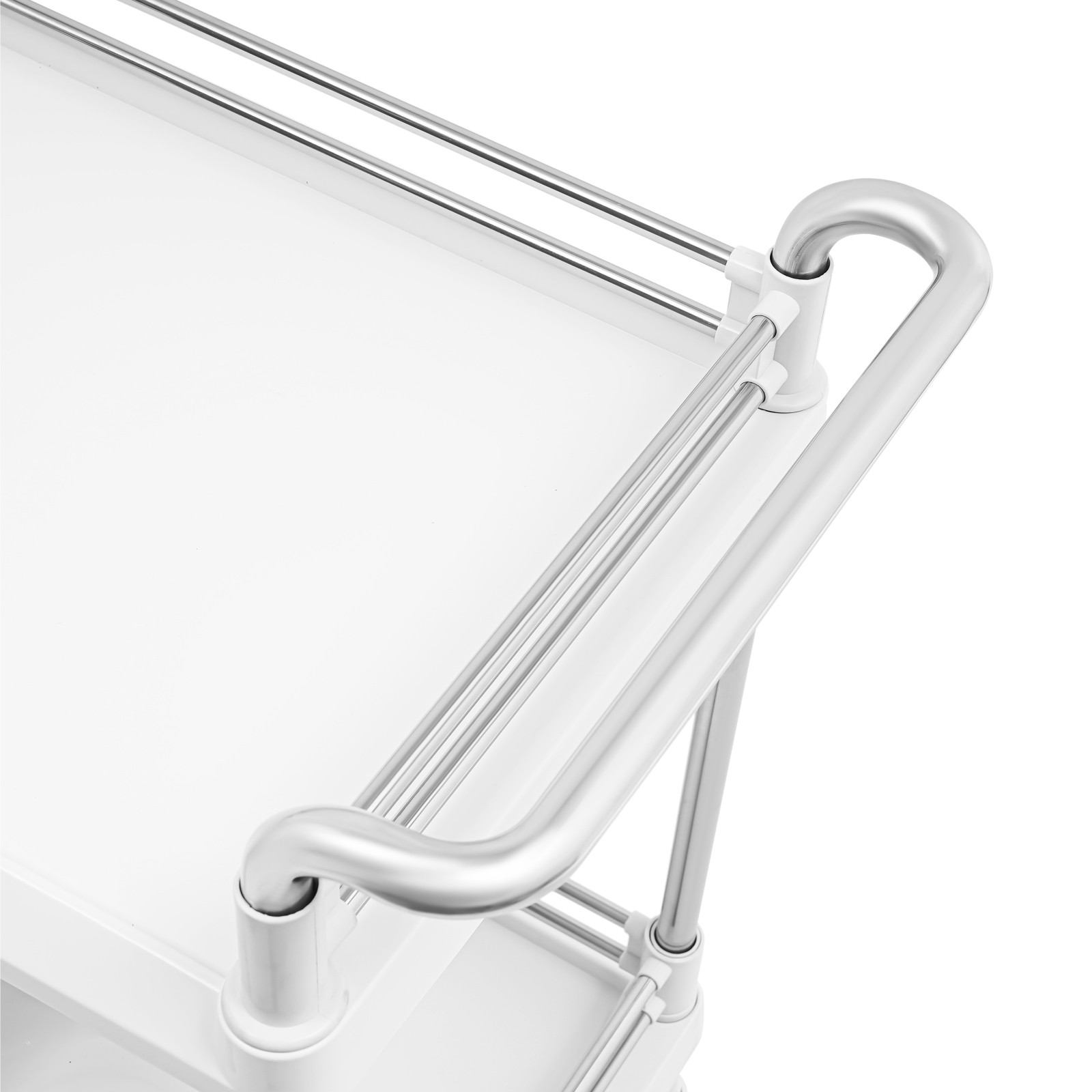 Mobile Utility Cart with Wheels Professional Medical Trolley Cart Storage Cart