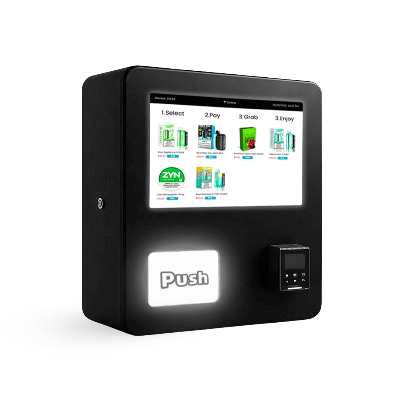 Vape Vending Machine (Wall Mount Included) BuzzBot