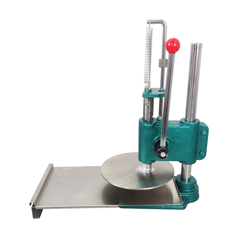 17KG 9.5inch Household Pizza Dough Pastry Manual Press Machine w/ 0.2″Thick Disc