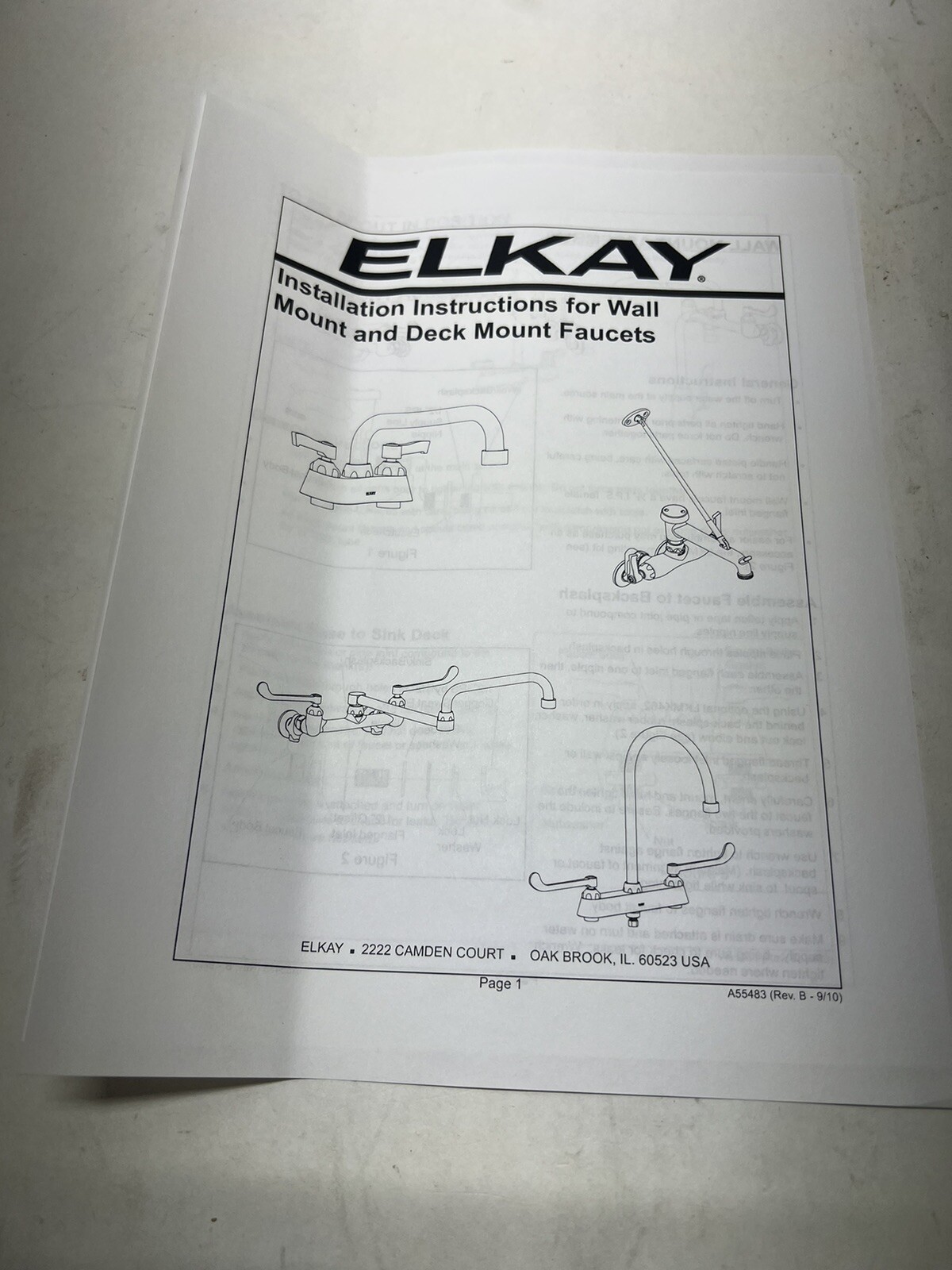 Elkay LK800GN04L2 Commercial Faucet Scrub and Hand Wash Station