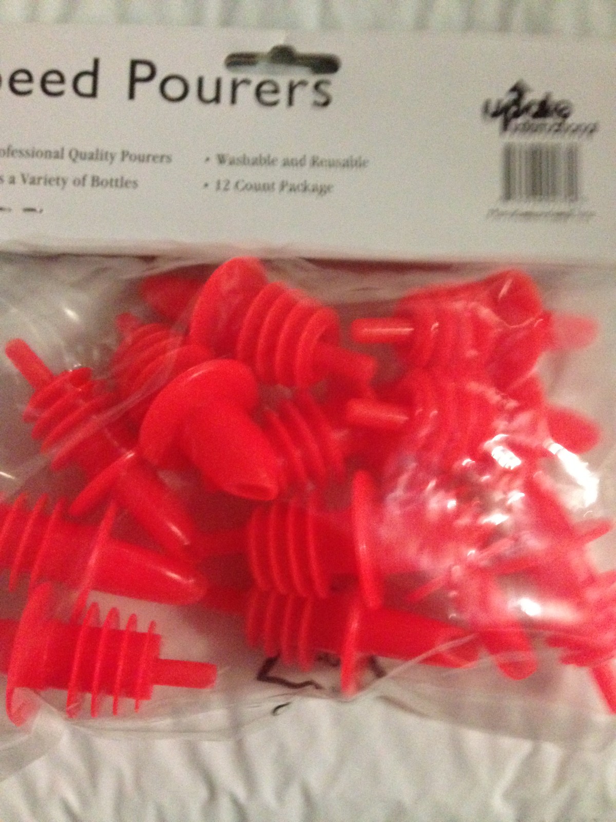USA SELLER 12 POURERS RED SNOW CONE/SHAVED ICE FREE SHIPPING US ONLY