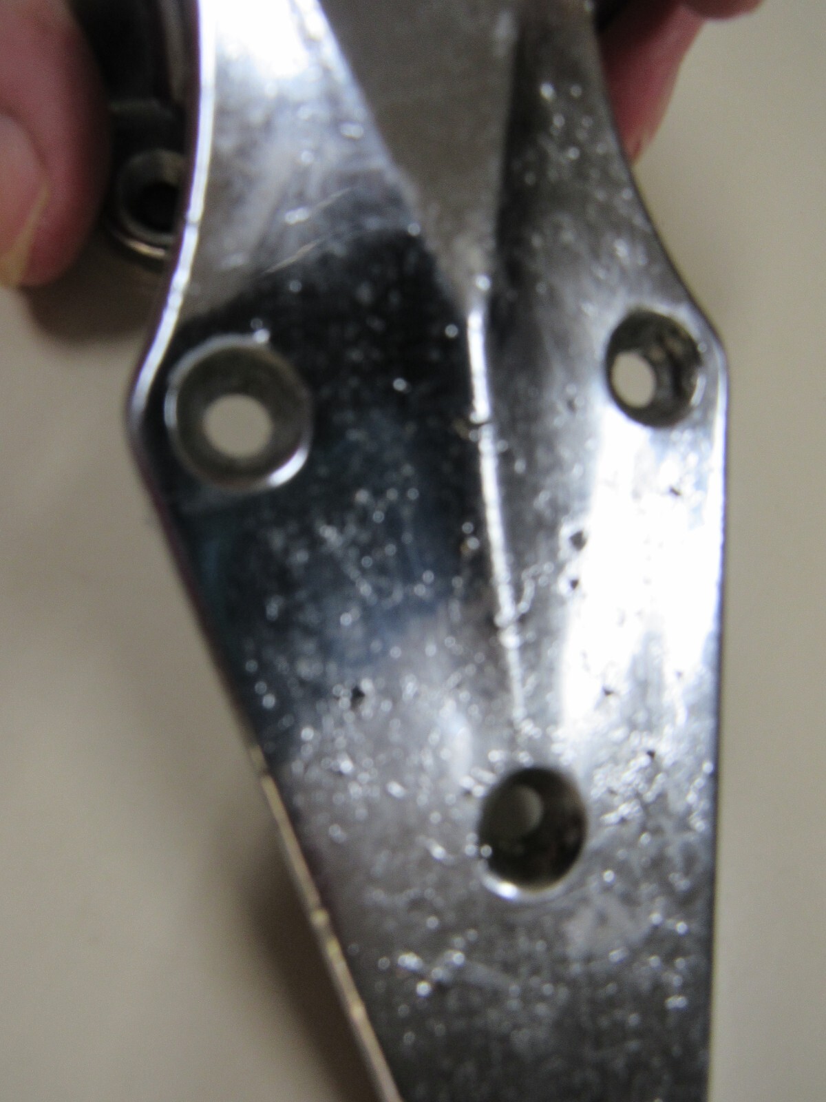 Kason Howe / Grand Rapids Flanged Brass Hinge Polished Chrome-Mix Lot 4 Pc USED