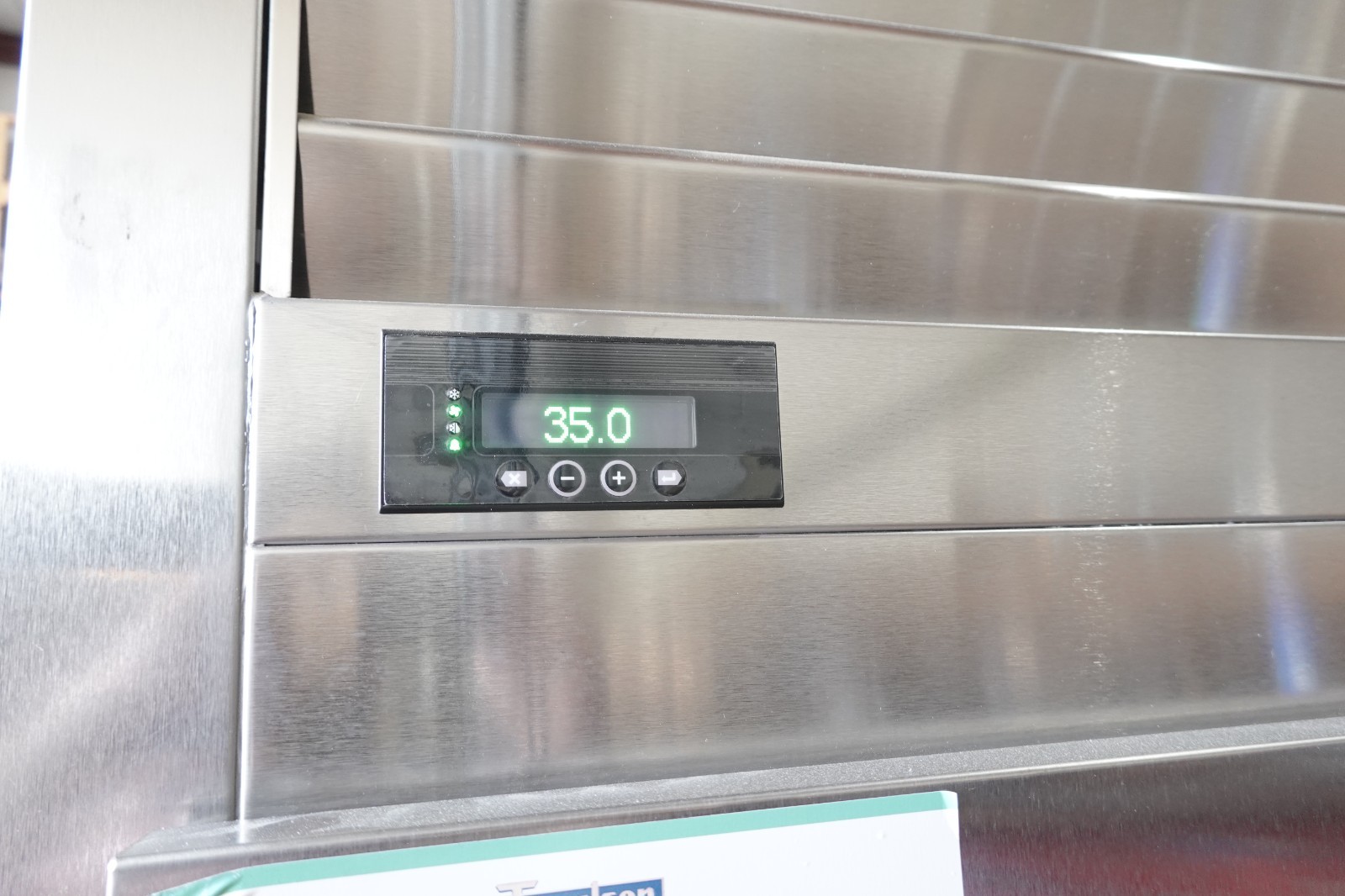 NEW TRAULSEN THREE SECTION SELF-CONTAINED PASS-THRU REFRIGERATOR MODEL RHT332NPU
