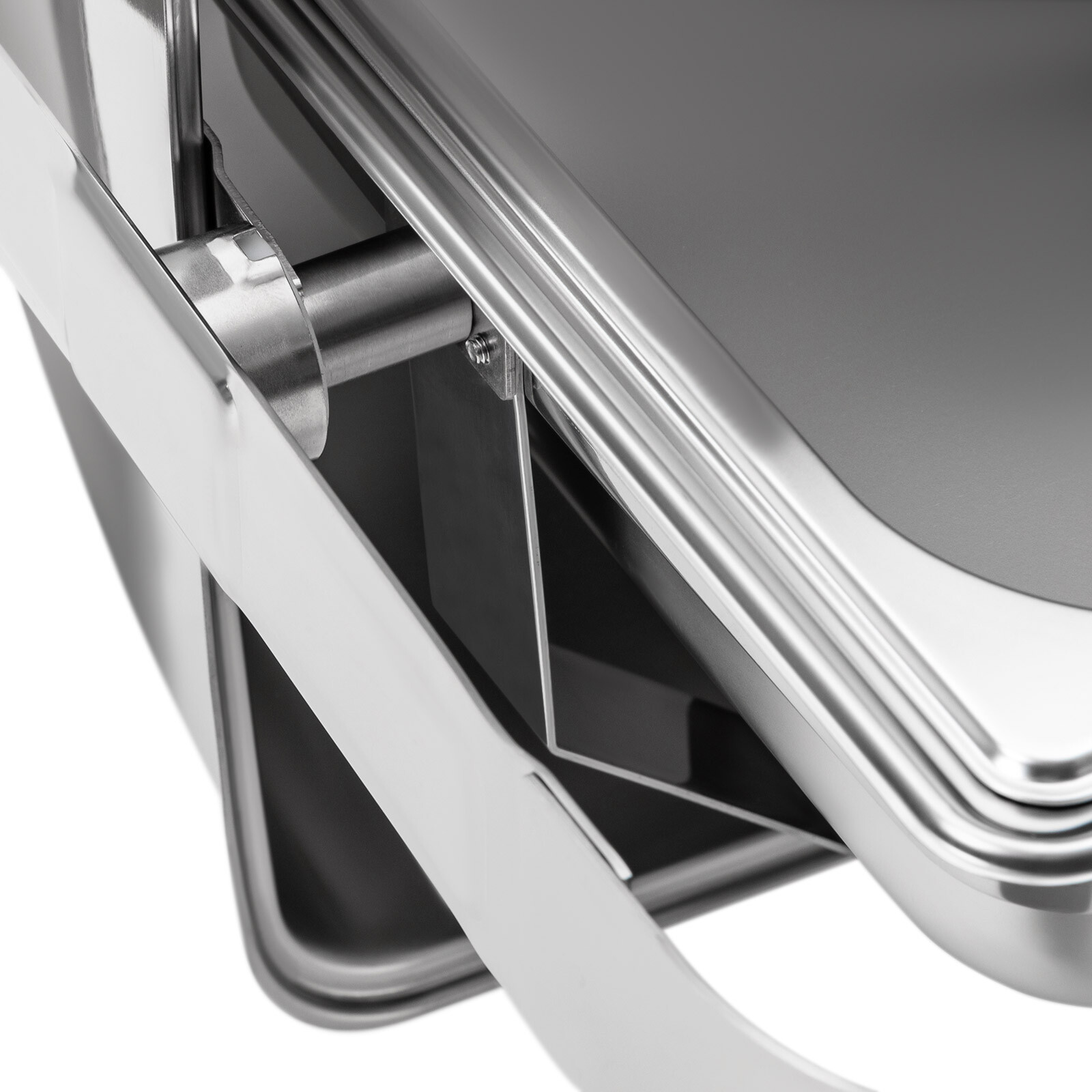 1 OR 3-compartment Roll Top Chafing Dish Buffet Set Pan Chafer Stainless Steel