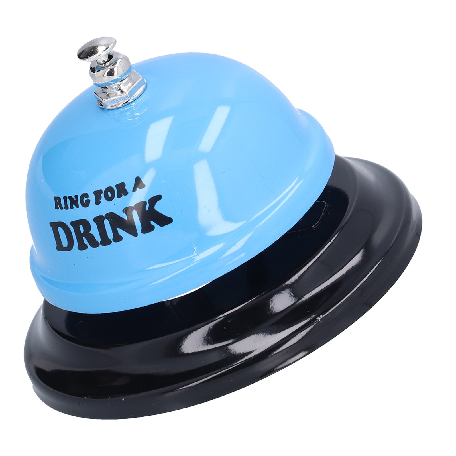 Hot Blue Restaurant Call Bell With Anti-Slip Base Manual Meeting Bar Service