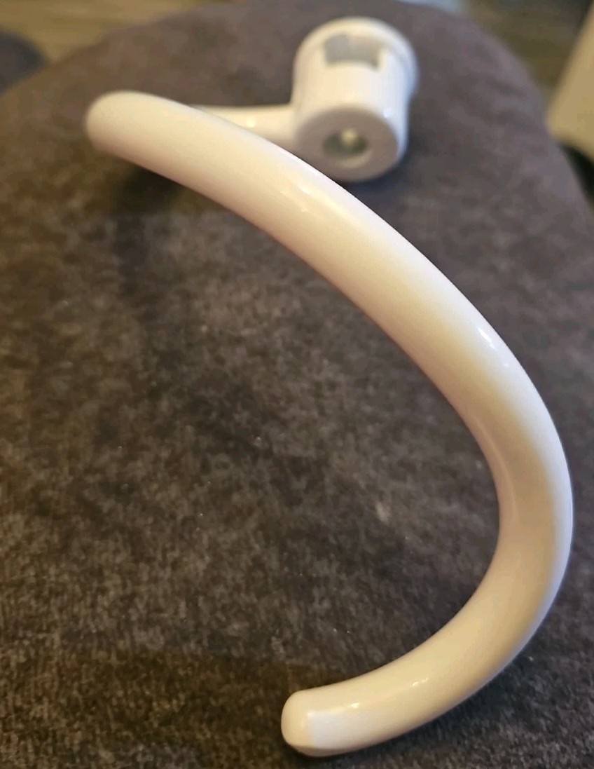 KitchenAid Spiral Coated Dough Hook- Fits Bowl-Lift models KV25G and KP26M1X Whi