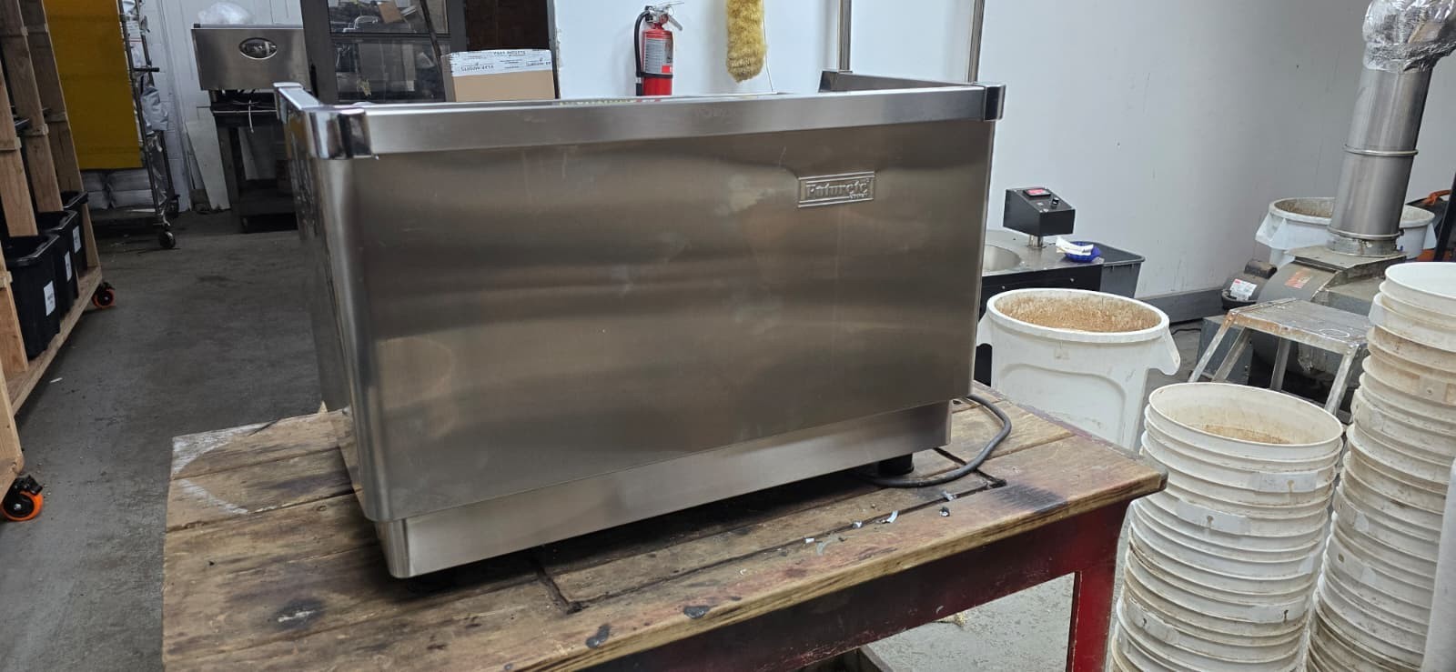 NEW 2 Group Stainless Steel Commercial Espresso Cappuccino Machine Handmade