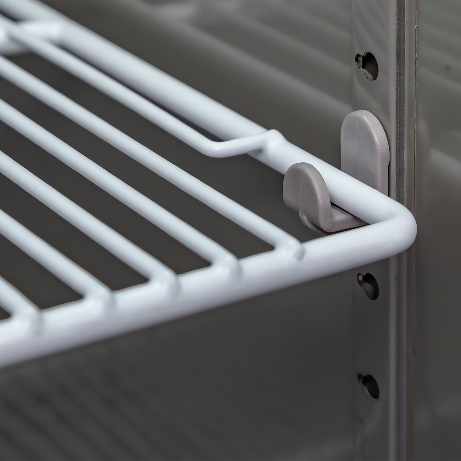 54″Commercial Freezer 49Cu.Ft Double Door Reach-In Freezer Air Cooling 6 Shelves