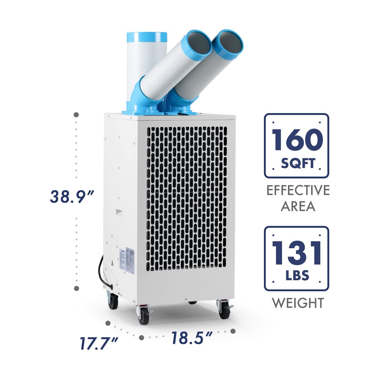 Uninex SAC3000AS Indoor/Outdoor KOOLZONE Mobile Spot Cooler