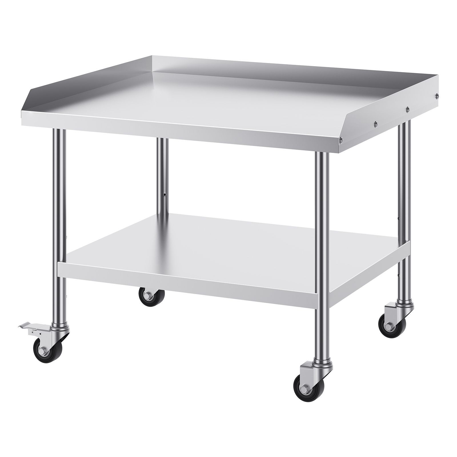 Stainless Steel Work Table, 30 x 36 x 30 Inch Commercial Food Prep Worktable