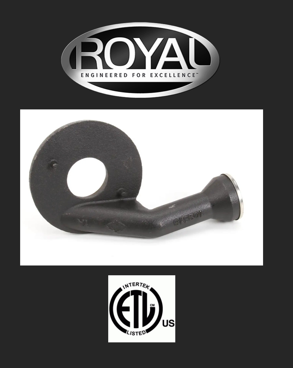 Royal Range 1711 Venturi, Open Top, Front