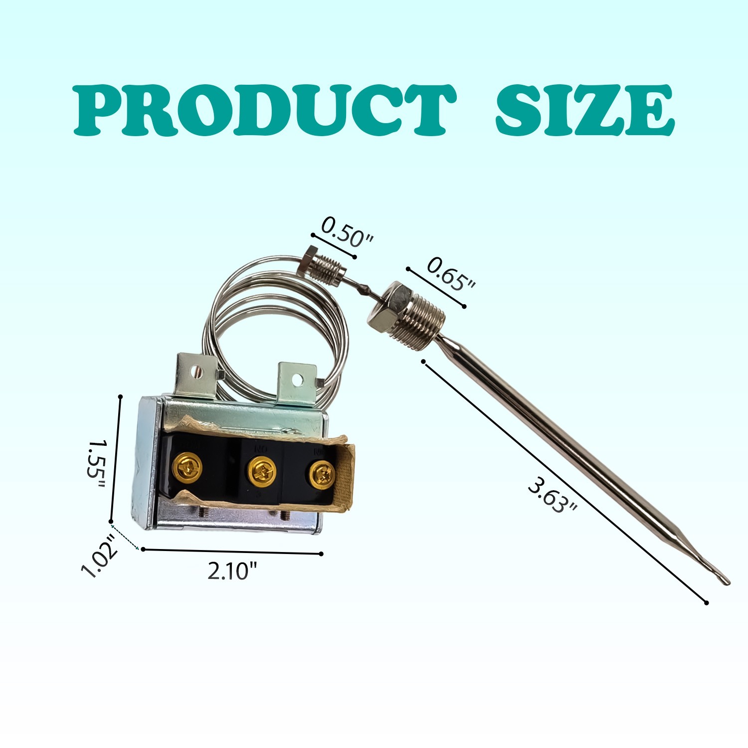 1177 High Limit Fryer Switch Replacement LCCM2003000 for ATOSA 301030005 Gas Fry