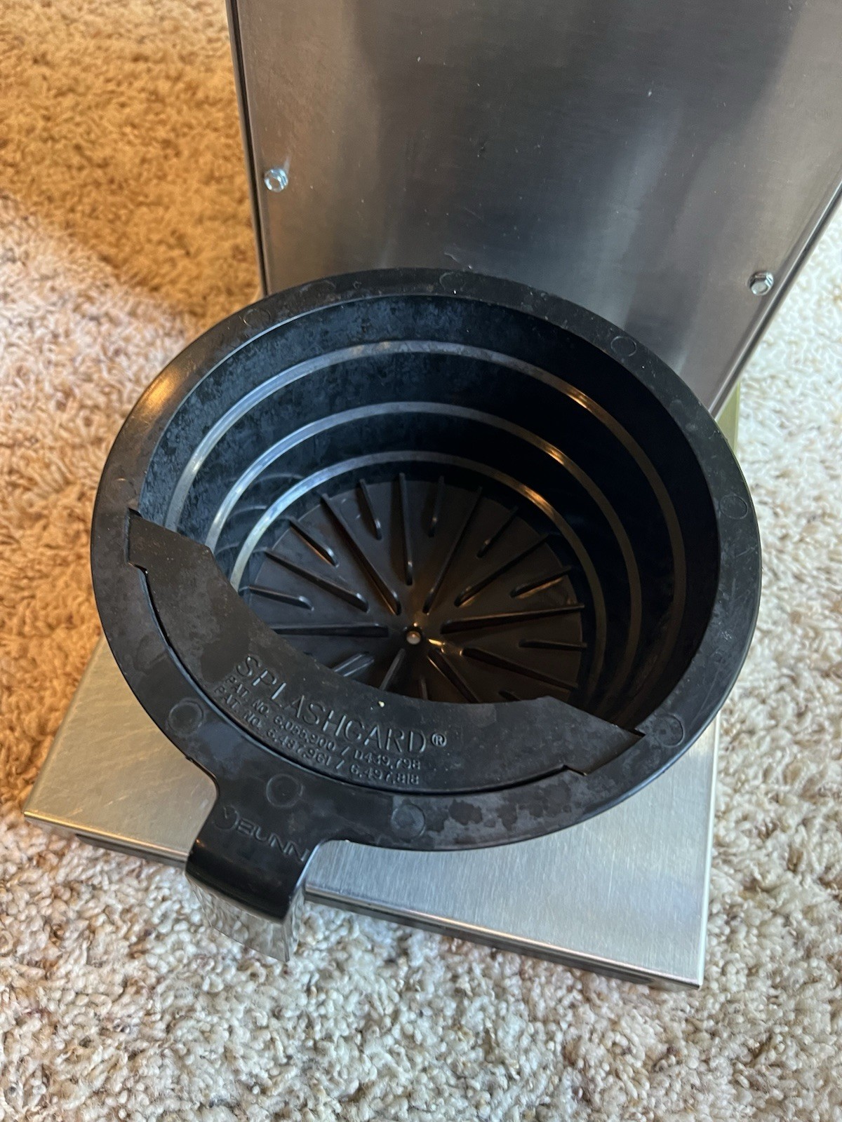 🇺🇸Bunn 23001.0003 CWT15-APS Airpot Brewer Plastic Funnel Flow Control🇺🇸