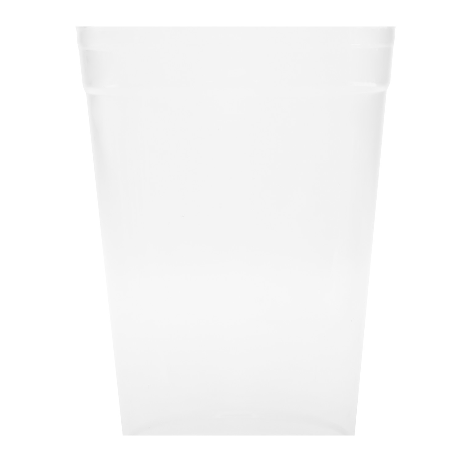 600 PACKS 24 oz Clear Plastic Cups Disposable Cold Cups PET Cups Fit 98mm Lids
