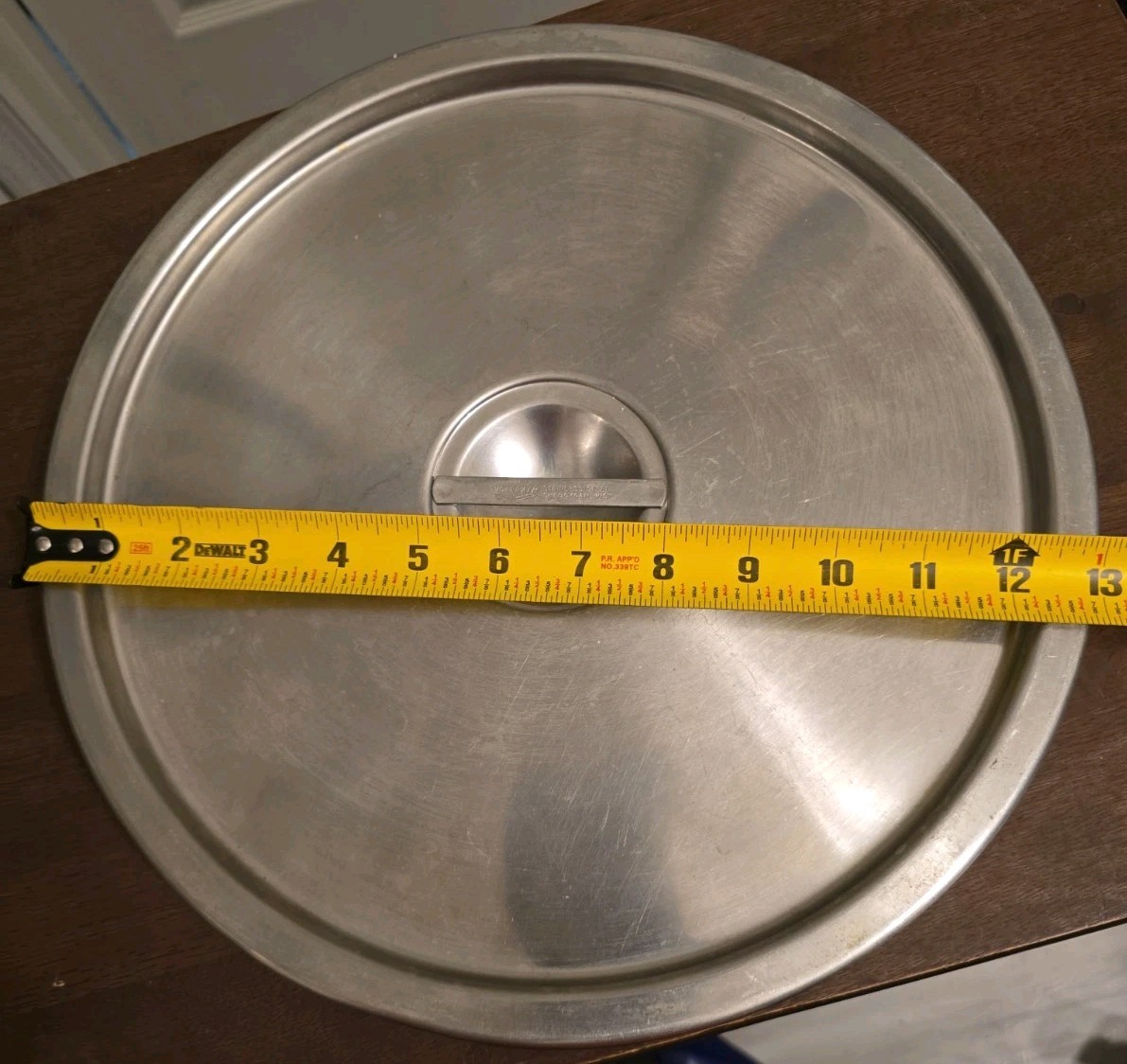 Vollrath Stainless Steel Lid 13″ Round Lid