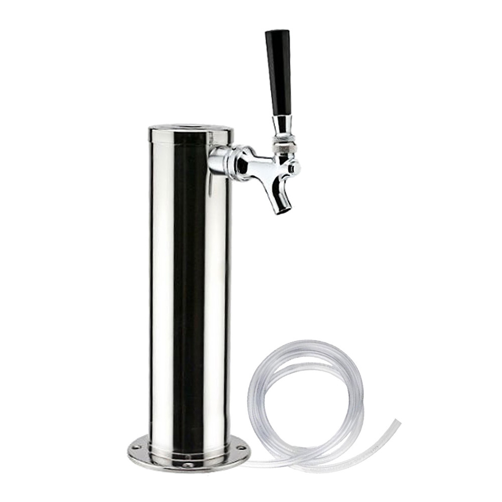 Beer Dispenser Kit Draft Beer Kegerator Tower Stainless Steel Beer Dispenser