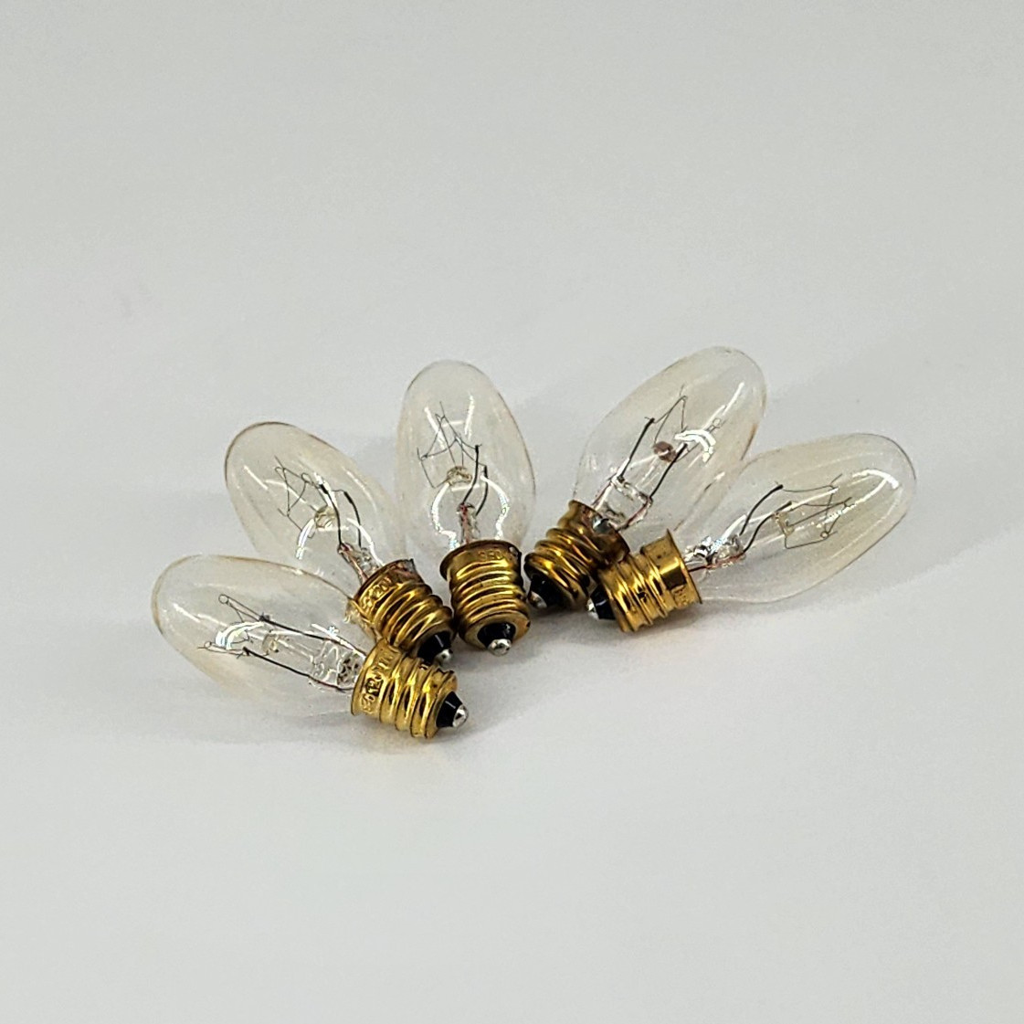 5 PACK General Electric Refrigerator Part # STD372071 – Use Nla Item Lamp