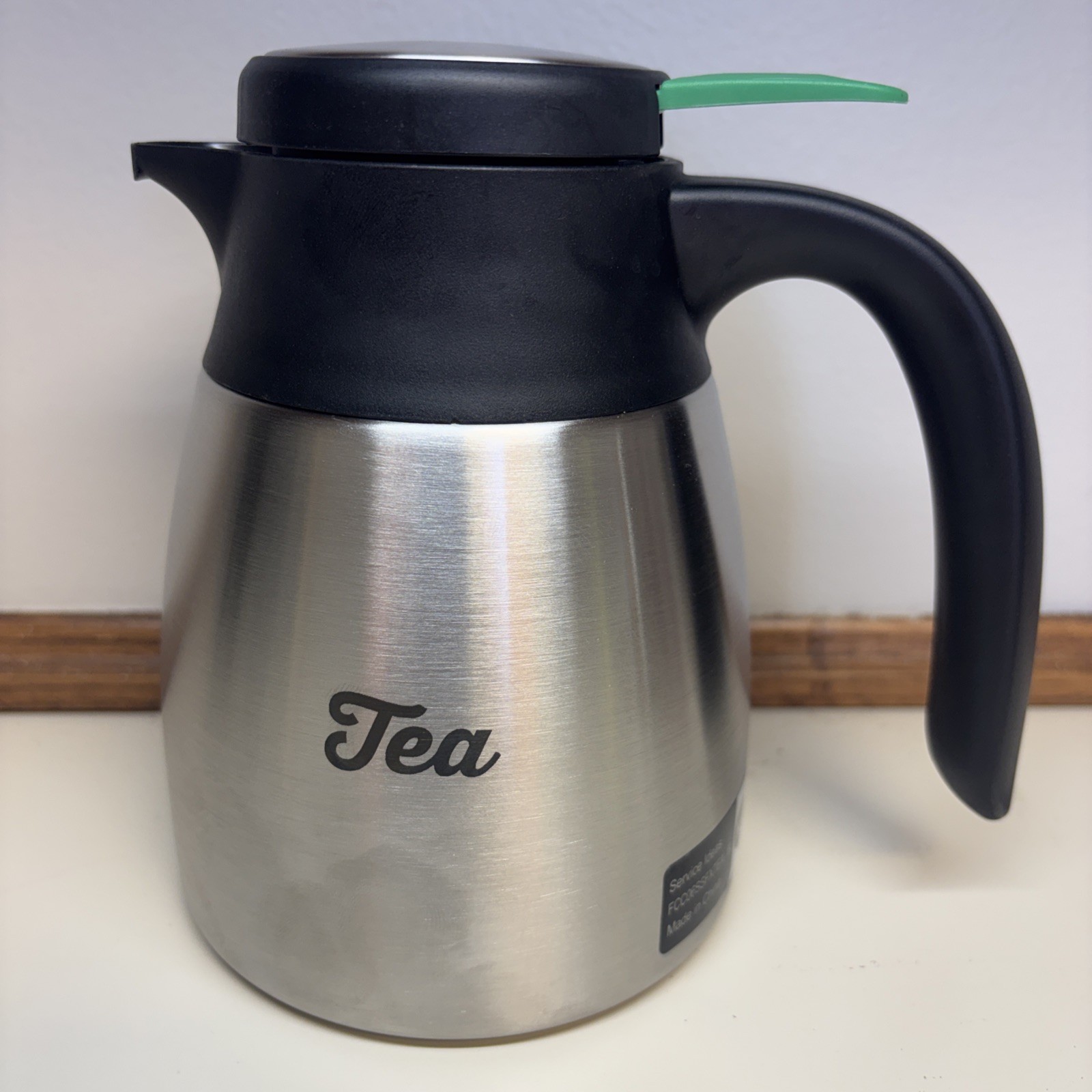 Service Ideas Thermal Carafe Coffee Server 20 oz Stainless 0.6 Liter Tea New!