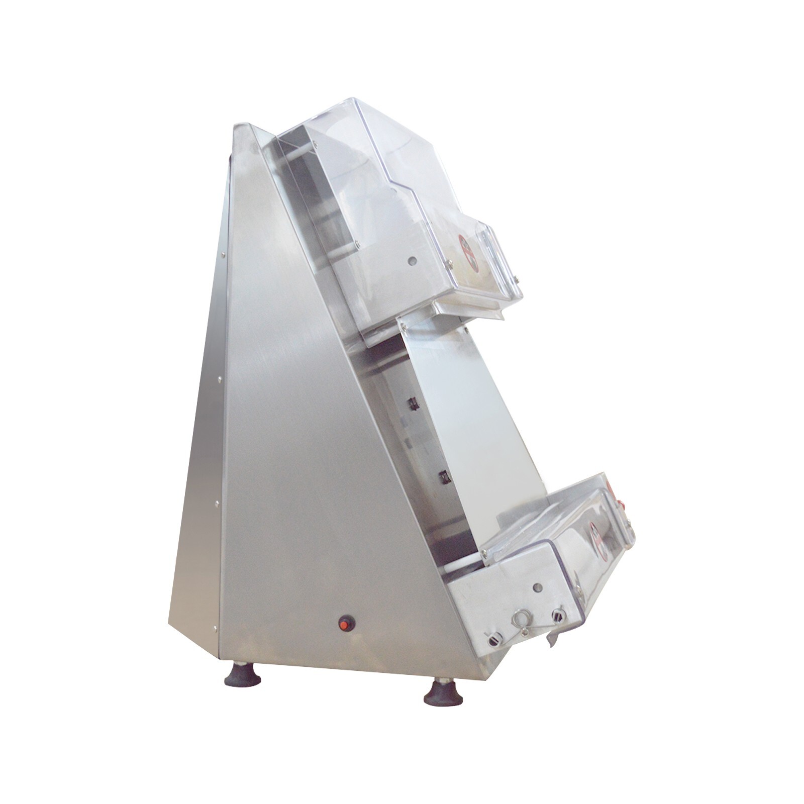 Automatic Pizza Dough Rolling Press Machine 370W Stainless Steel 110V